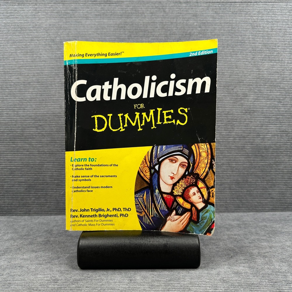 Catholicism For Dummies 2nd Edition Trigilio Brighenti Religious Reference Book
